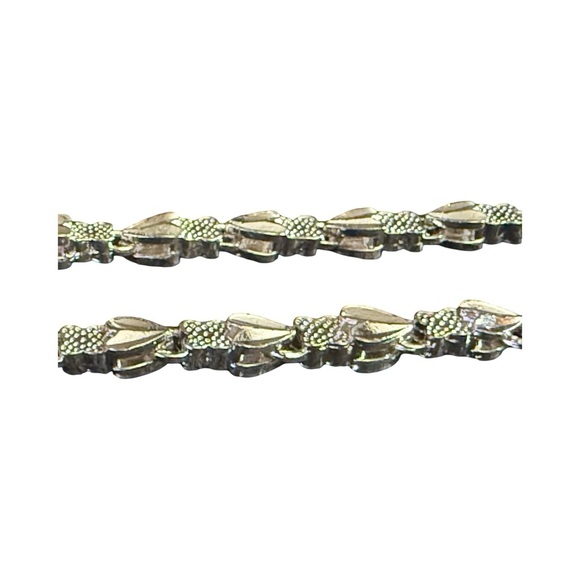 Stunning 999 Fine Pure Silver Heart Link Bracelet - Picture 4 of 7